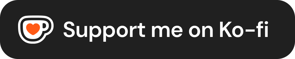 Support me on Ko-Fi